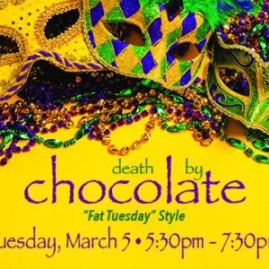Mardi Gras Themed Death by Chocolate
